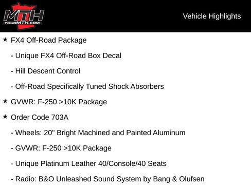 Used 2026 Ford F250 Platinum w/ FX4 Off-Road Package AWD/4WD image 5