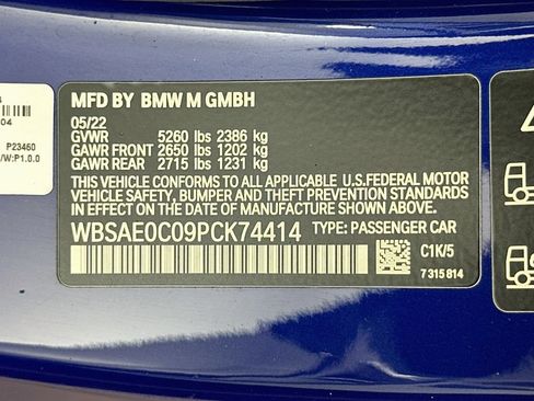 Used 2023 BMW M8 Competition w/ M Carbon Exterior Package AWD/4WD image 30