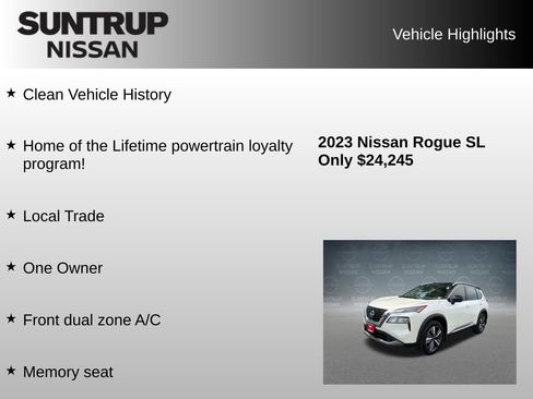 Used 2023 Nissan Rogue SL AWD/4WD image 8
