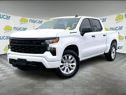 Used 2023 Chevrolet Silverado 1500 Custom w/ LPO, Dark Essentials Package image 3