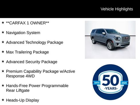 Used 2023 GMC Yukon XL Denali AWD/4WD image 7