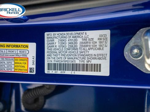 Certified 2023 Honda CR-V EX-L image 34