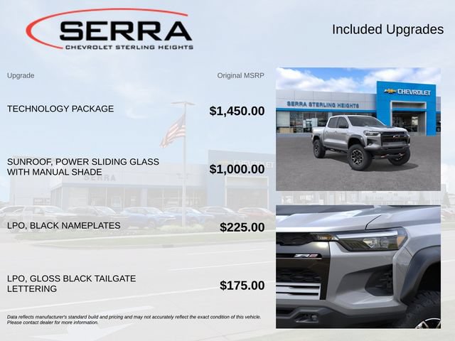 New 2026 Chevrolet Colorado ZR2 w/ Technology Package AWD/4WD image 4