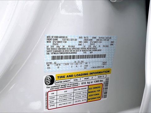 New 2025 Ford Expedition Platinum w/ Platinum Ultimate Package image 13