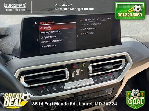 Used 2022 BMW X3 xDrive30i AWD/4WD image 15