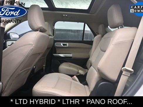 Used 2021 Ford Explorer Limited w/ Hybrid Equipment Group 310A RWD image 12