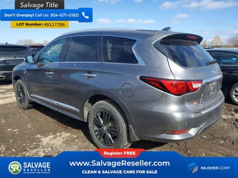 Used 2017 INFINITI QX60 Luxe AWD/4WD image 3