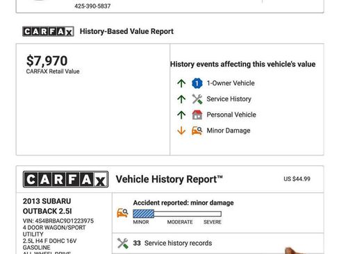 Used 2013 Subaru Outback 2.5i image 26