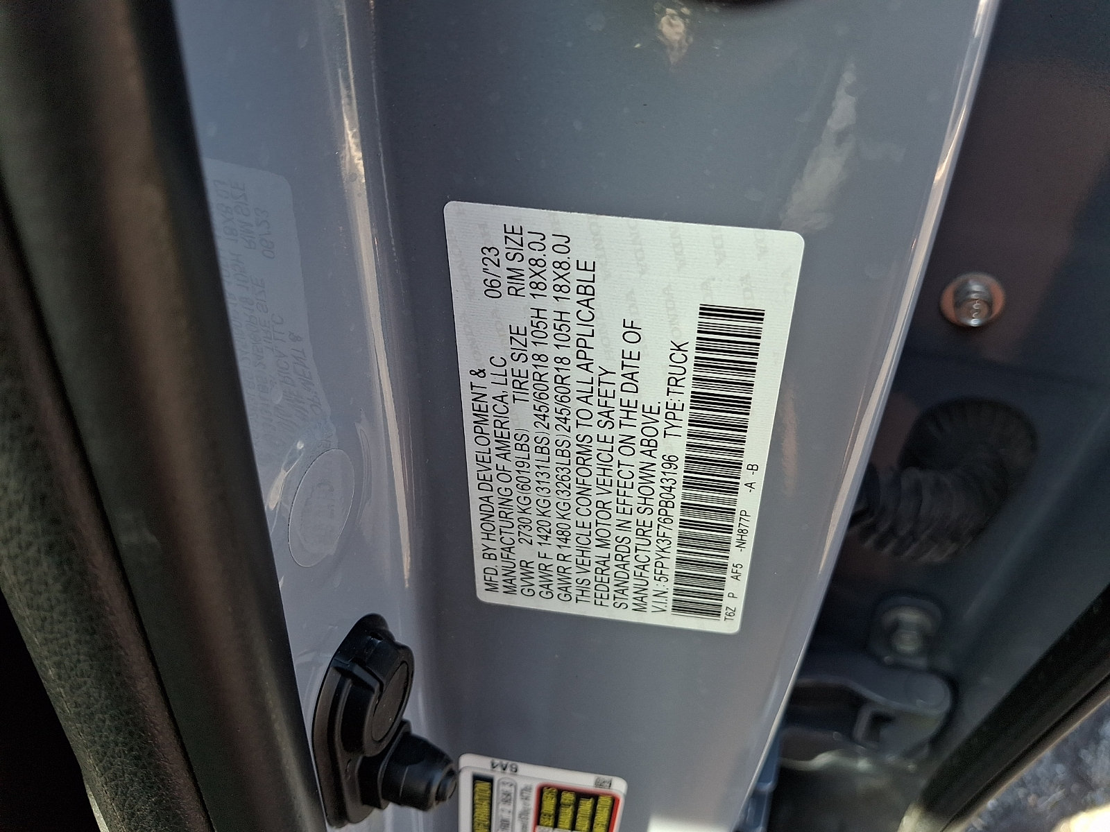 Certified 2023 Honda Ridgeline RTL-E image 27