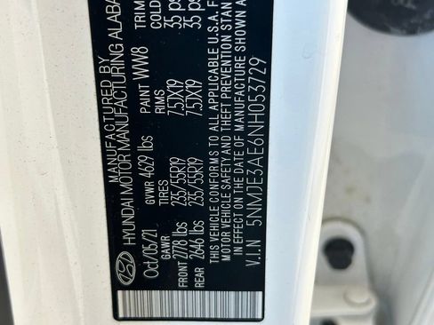 Used 2022 Hyundai Tucson Limited w/ Cargo Package FWD image 35