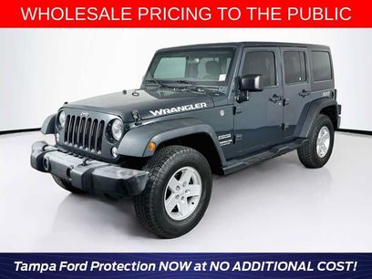 Used 2017 Jeep Wrangler Unlimited Sport w/ Quick Order Package 24S