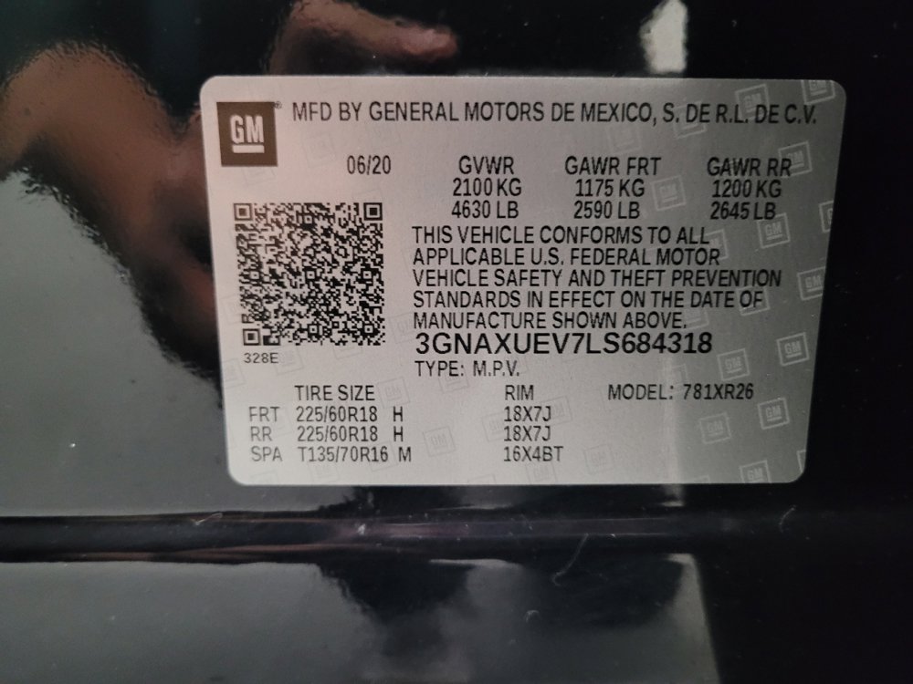 Used 2020 Chevrolet Equinox LT AWD/4WD image 33
