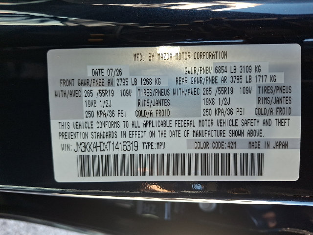 New 2026 MAZDA CX-90 3.3 Turbo w/ Select Package AWD/4WD image 16
