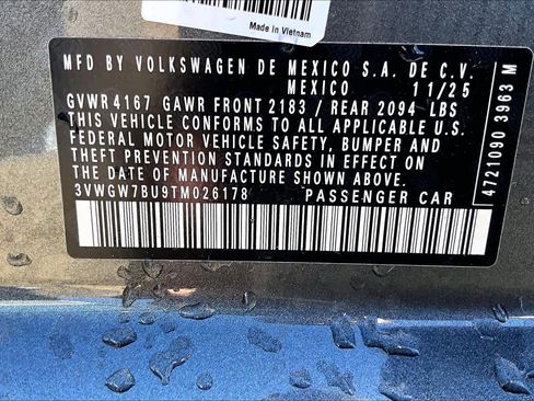 New 2026 Volkswagen Jetta S image 18