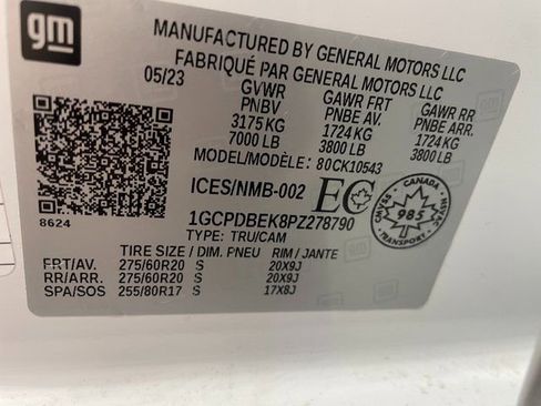 Used 2023 Chevrolet Silverado 1500 Custom w/ Rally Edition image 26