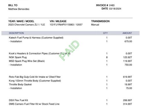 Used 2023 Chevrolet Camaro ZL1 image 57