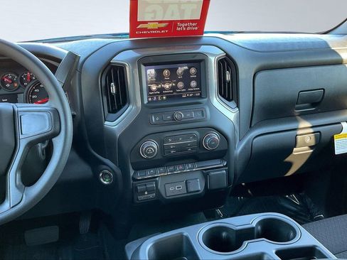 New 2026 Chevrolet Silverado 1500 Custom w/ Turbomax Blackout Package AWD/4WD image 6