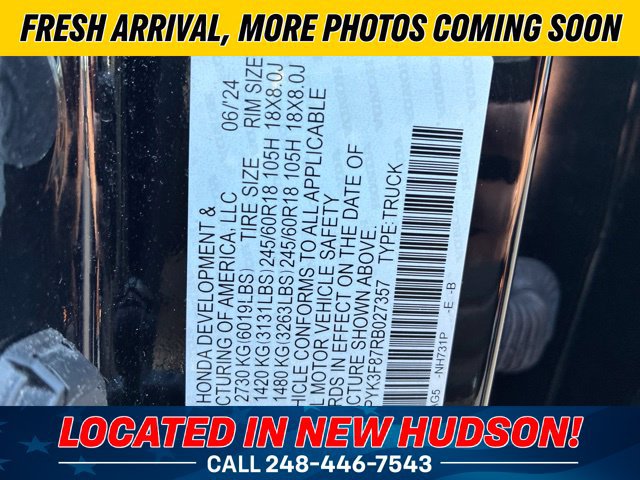 Used 2024 Honda Ridgeline Black Edition image 5