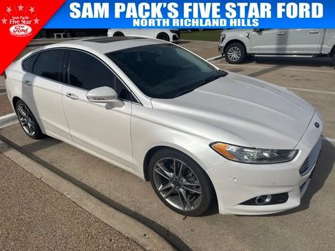 Used 2015 Ford Fusion Titanium FWD image 3
