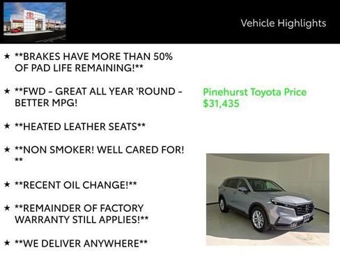 Used 2025 Honda CR-V EX-L image 19