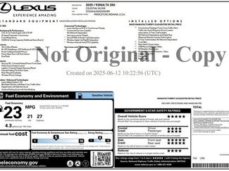 Used 2025 Lexus TX 350 FWD w/ Convenience Package video 2