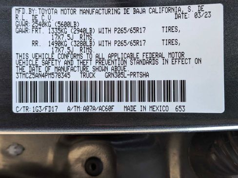 Used 2023 Toyota Tacoma TRD Sport image 42