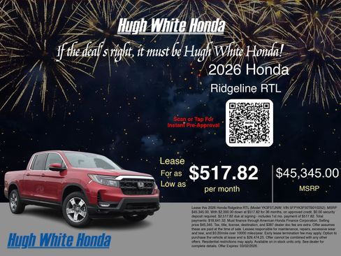 New 2026 Honda Ridgeline RTL image 3