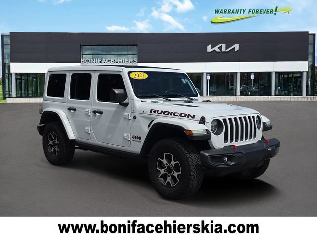 Used 2021 Jeep Wrangler Unlimited Rubicon AWD/4WD image 1