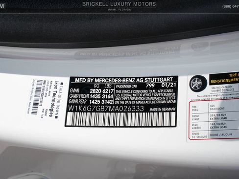 Used 2021 Mercedes-Benz S 580 4MATIC Sedan image 41