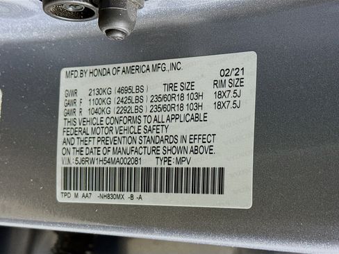 Used 2021 Honda CR-V EX image 38