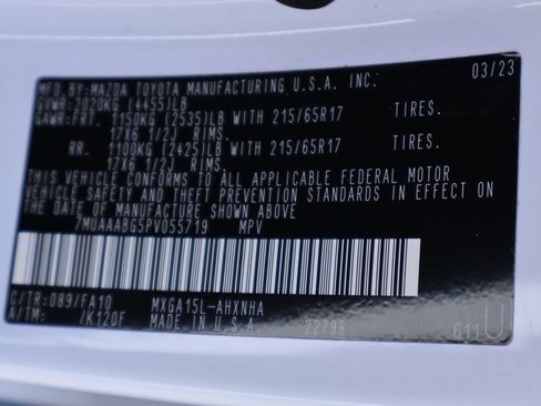 Used 2023 Toyota Corolla Cross L AWD/4WD image 26