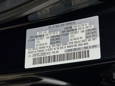 Used 2025 MAZDA CX-5 AWD 2.5 S w/ Preferred Package image 12