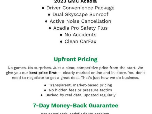 Used 2023 GMC Acadia SLE w/ Driver Convenience Package image 2