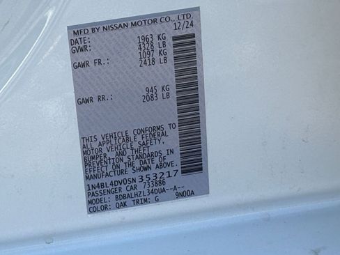 Used 2025 Nissan Altima 2.5 SV image 27