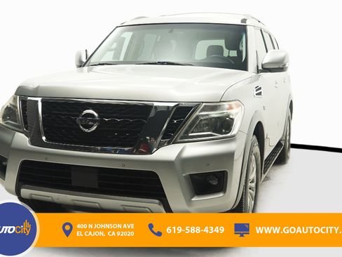 Used 2017 Nissan Armada SV w/ Driver Package RWD image 1