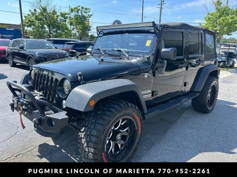Used 2017 Jeep Wrangler Unlimited Sport w/ Quick Order Package 24S AWD/4WD image 2