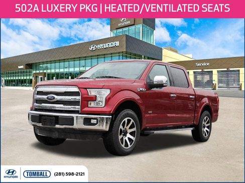 Used 2016 Ford F150 Lariat w/ Equipment Group 502A Luxury RWD image 1