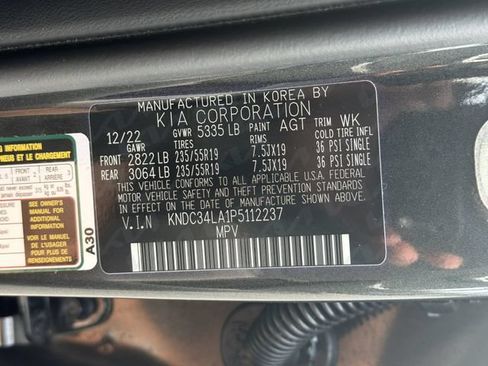 Used 2023 Kia EV6 Wind w/ Wind Technology Package RWD image 35