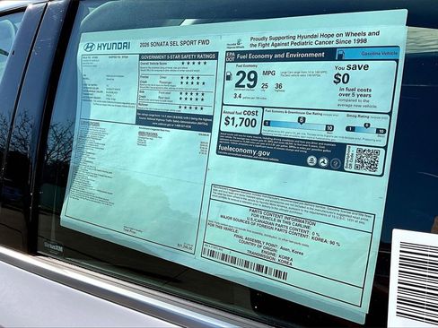 New 2026 Hyundai Sonata SEL image 14