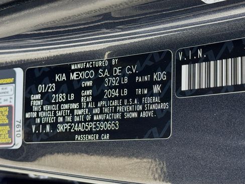 Used 2023 Kia Forte LXS FWD image 32