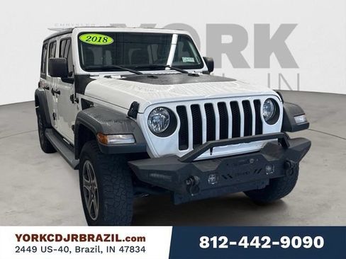 Used 2018 Jeep Wrangler Unlimited Sport S AWD/4WD image 7