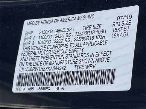 Used 2019 Honda CR-V EX-L image 15