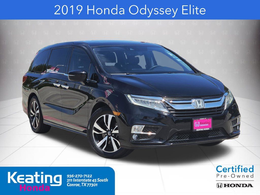 Certified 2019 Honda Odyssey Elite image 1