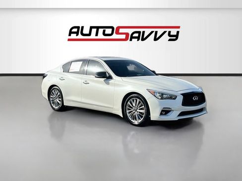 Used 2020 INFINITI Q50 Luxe RWD image 1