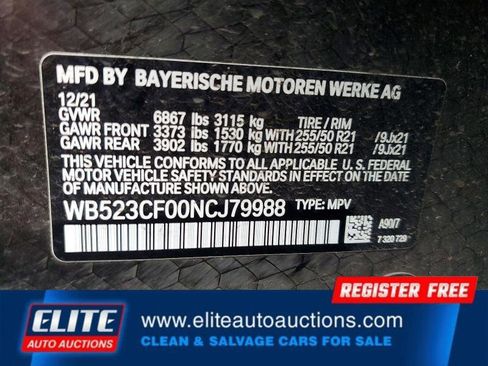 Used 2022 BMW iX xDrive50 w/ Premium Package image 27