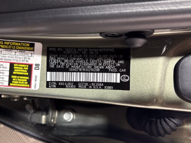 Used 2025 Lexus ES 350 w/ Premium Package FWD image 27