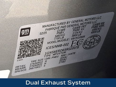 Used 2025 Chevrolet Suburban RST w/ Comfort Package AWD/4WD image 30