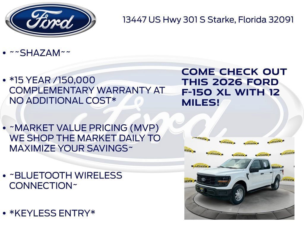 New 2026 Ford F150 XL AWD/4WD image 5