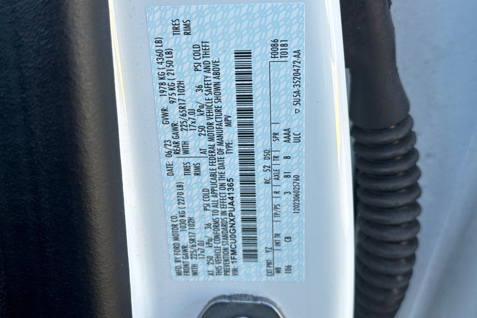 Used 2023 Ford Escape Active FWD image 28