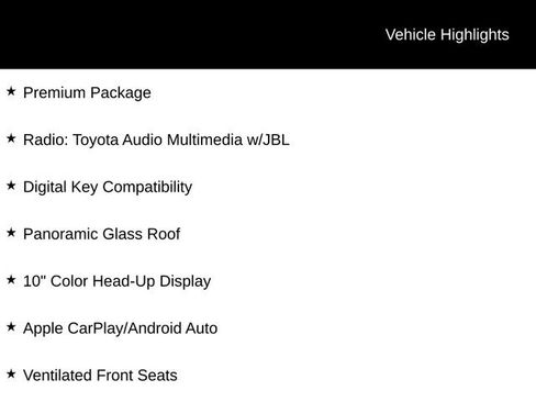 Used 2025 Toyota Camry XSE w/ Premium Package image 2